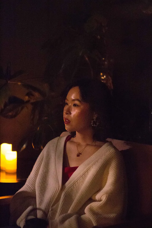 Portrait with soft shadows